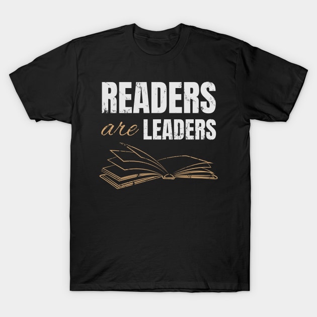 Reading Leader Books Literature Saying Gift T-Shirt by JeZeDe